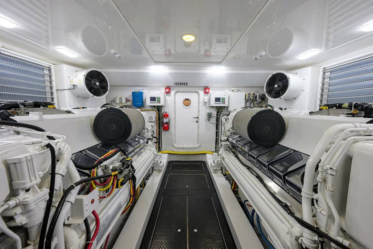 2017 Viking 92 Enclosed Bridge "SPECULATOR" photo 83