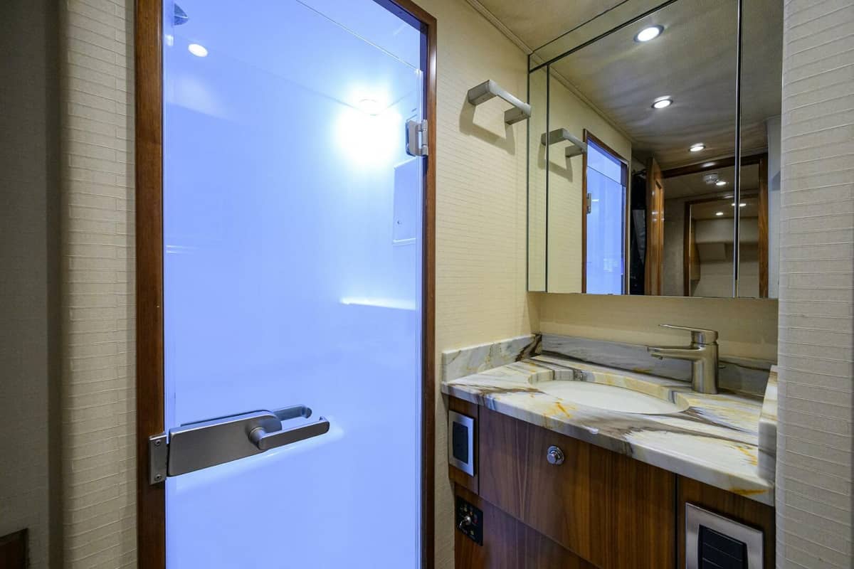 2017 Viking 92 Enclosed Bridge "SPECULATOR" photo 78
