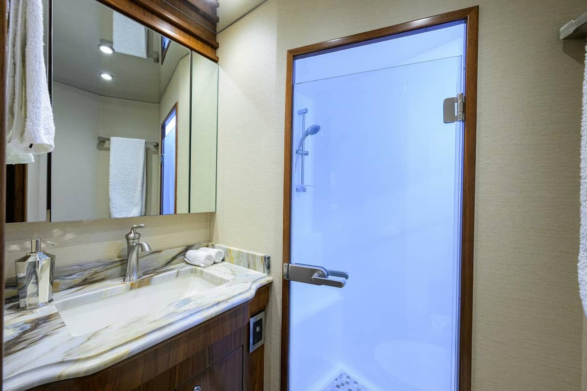 2017 Viking 92 Enclosed Bridge "SPECULATOR" photo 69