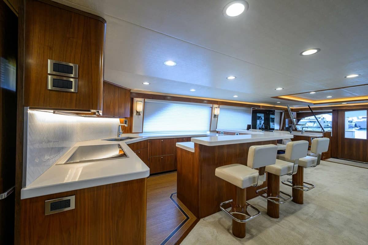 2017 Viking 92 Enclosed Bridge "SPECULATOR" photo 39