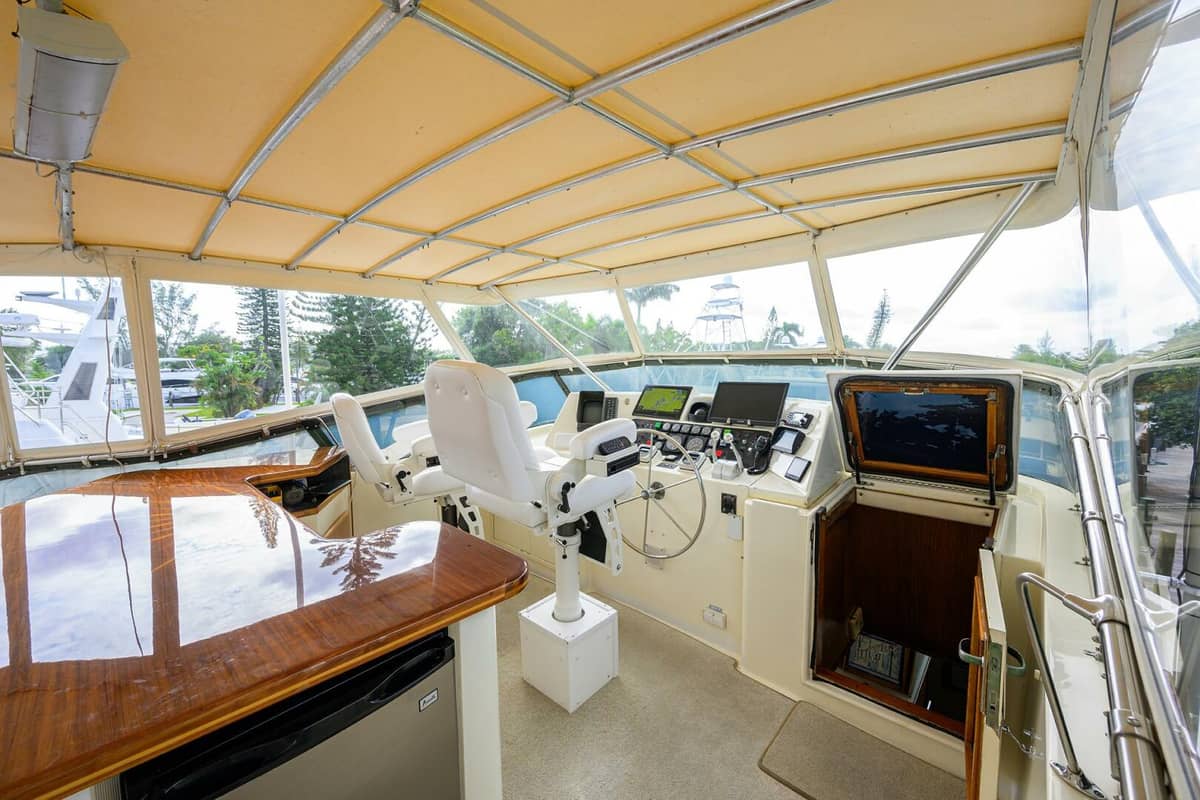 1991 Hatteras 78 Cockpit Motor Yacht "FOREVER YOUNG" photo 64