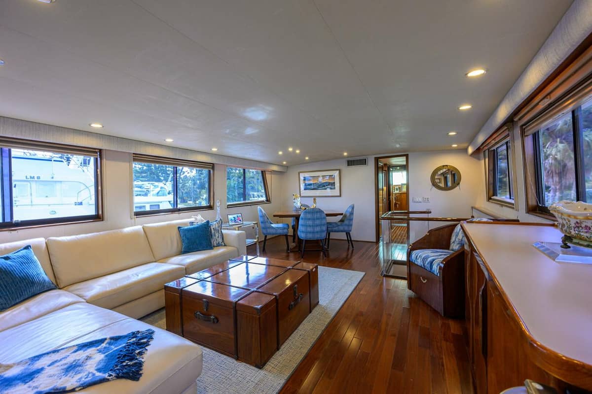 1991 Hatteras 78 Cockpit Motor Yacht "FOREVER YOUNG" photo 47