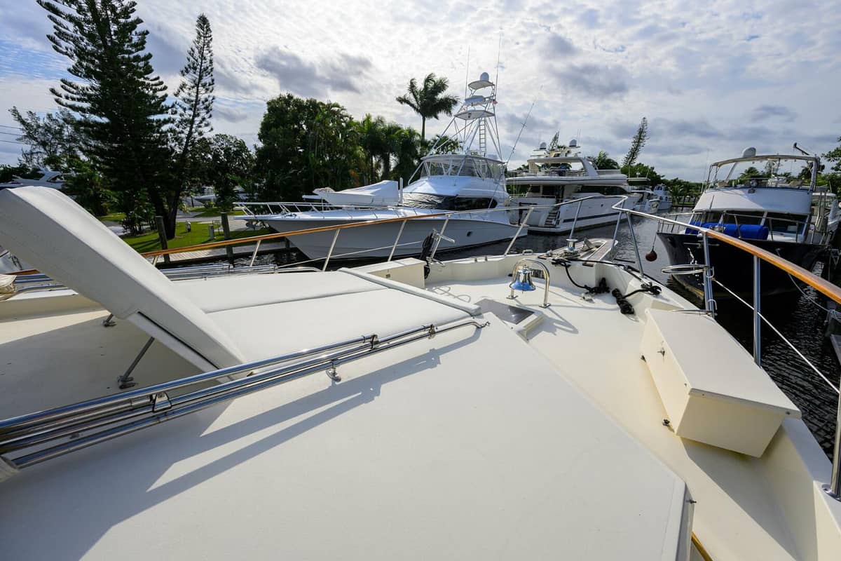 1991 Hatteras 78 Cockpit Motor Yacht "FOREVER YOUNG" photo 59