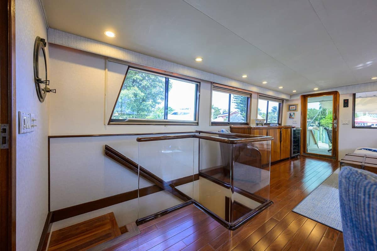 1991 Hatteras 78 Cockpit Motor Yacht "FOREVER YOUNG" photo 40
