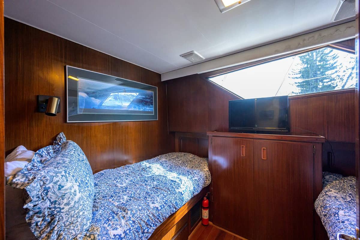 1991 Hatteras 78 Cockpit Motor Yacht "FOREVER YOUNG" photo 28