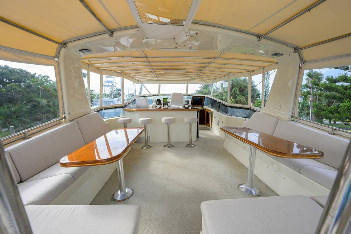 1991 Hatteras 78 Cockpit Motor Yacht "FOREVER YOUNG" photo 68