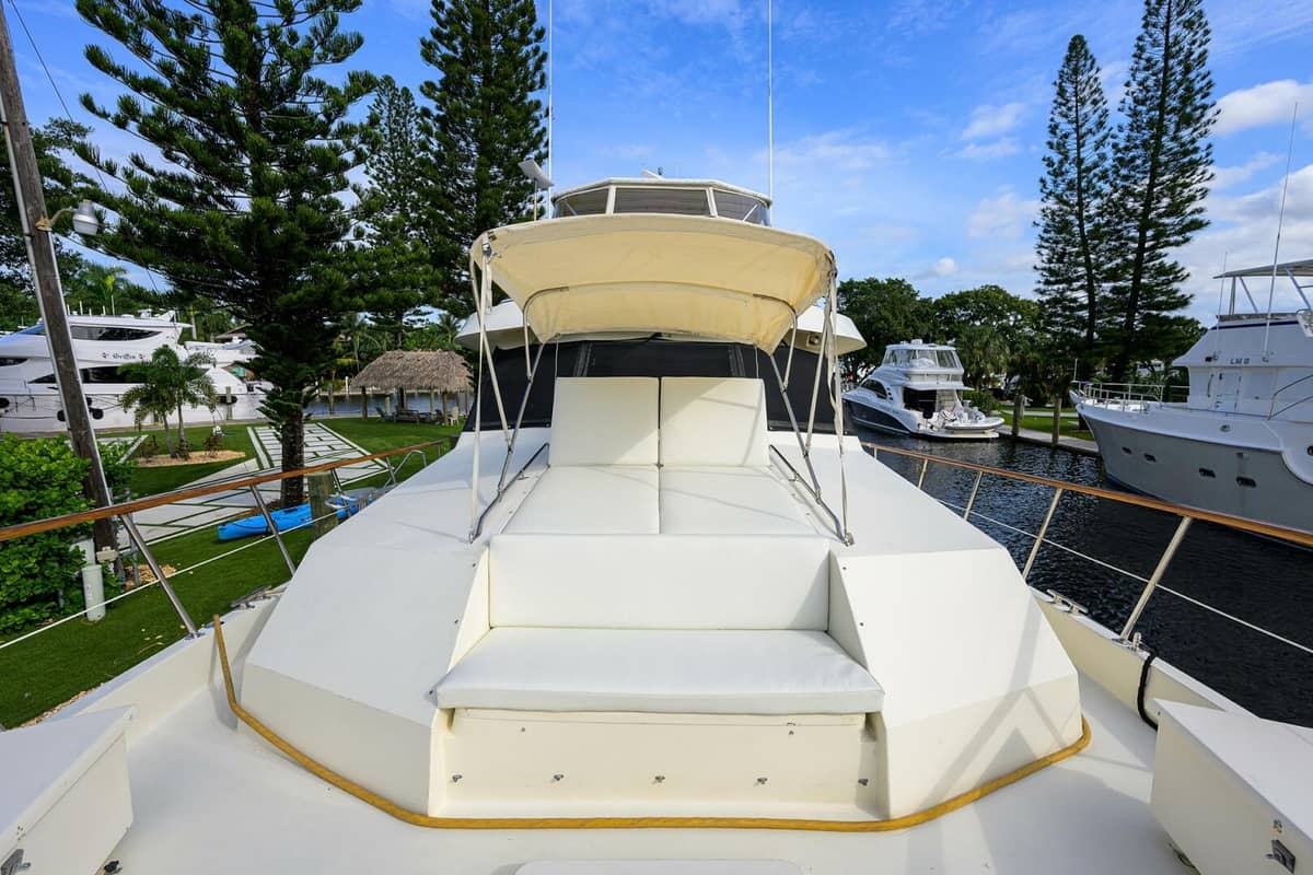 1991 Hatteras 78 Cockpit Motor Yacht "FOREVER YOUNG" photo 57