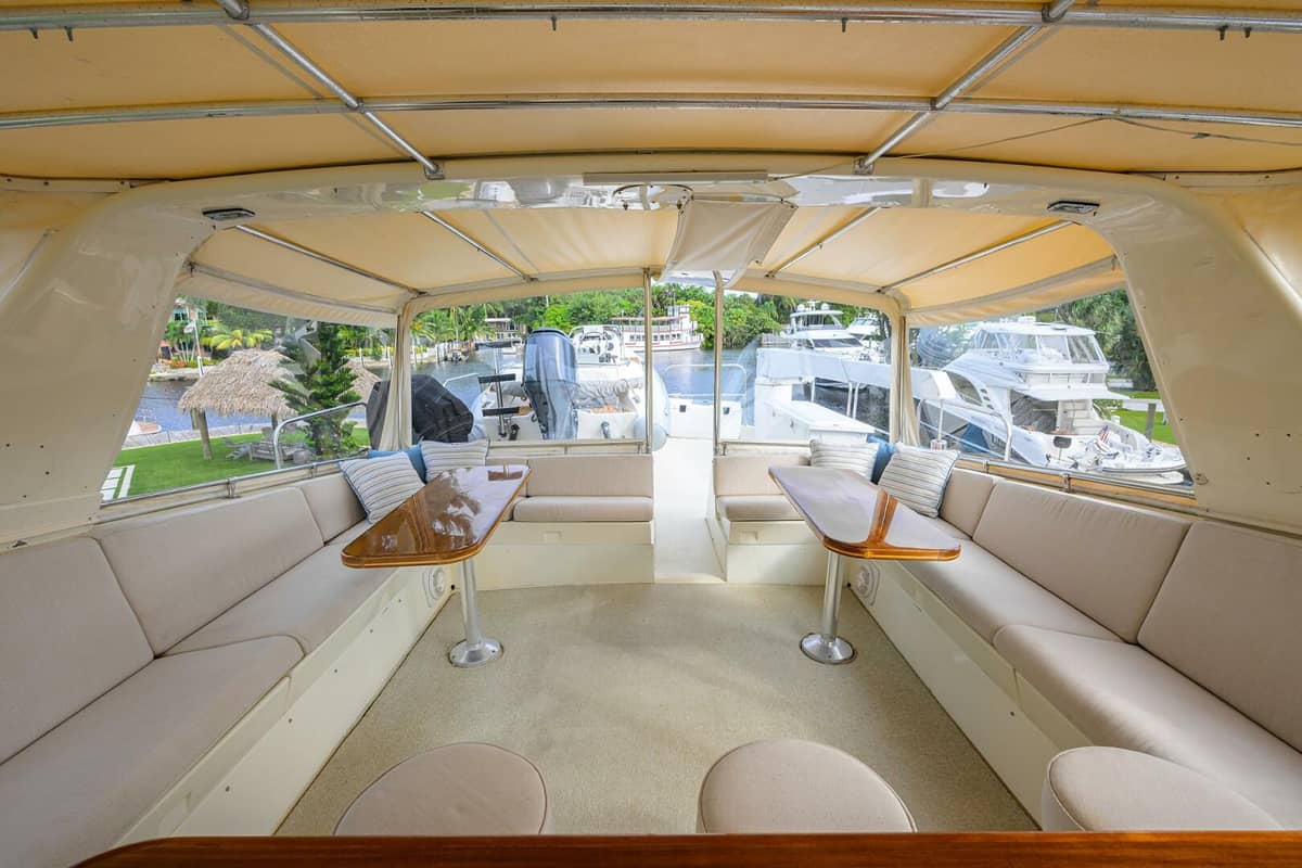 1991 Hatteras 78 Cockpit Motor Yacht "FOREVER YOUNG" photo 66