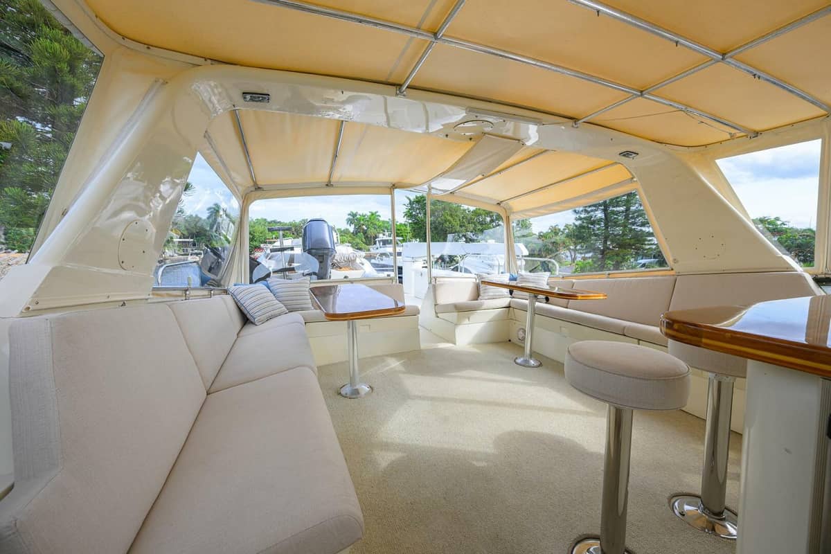 1991 Hatteras 78 Cockpit Motor Yacht "FOREVER YOUNG" photo 67