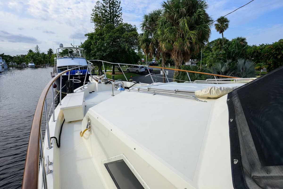 1991 Hatteras 78 Cockpit Motor Yacht "FOREVER YOUNG" photo 60