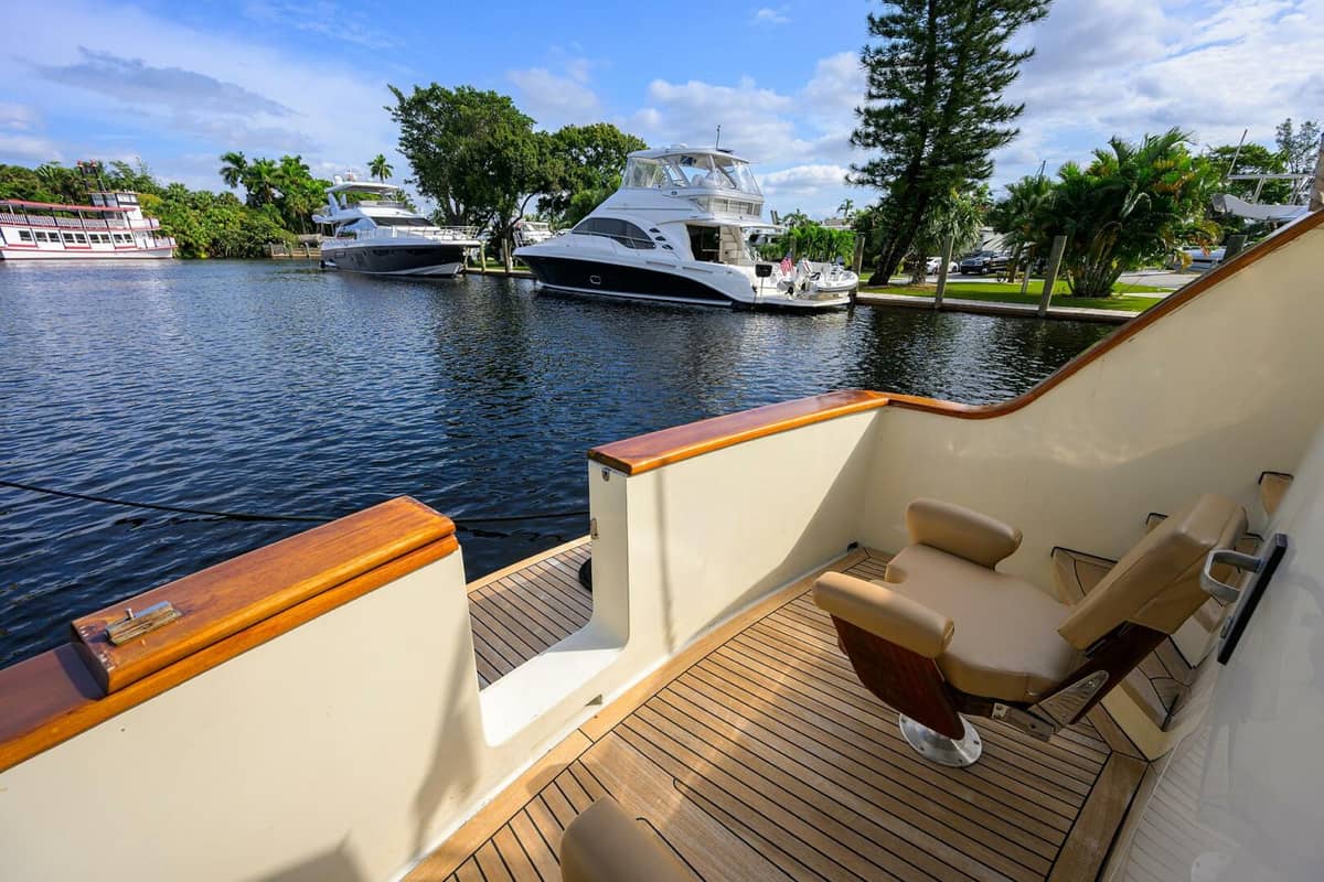 1991 Hatteras 78 Cockpit Motor Yacht "FOREVER YOUNG" photo 48