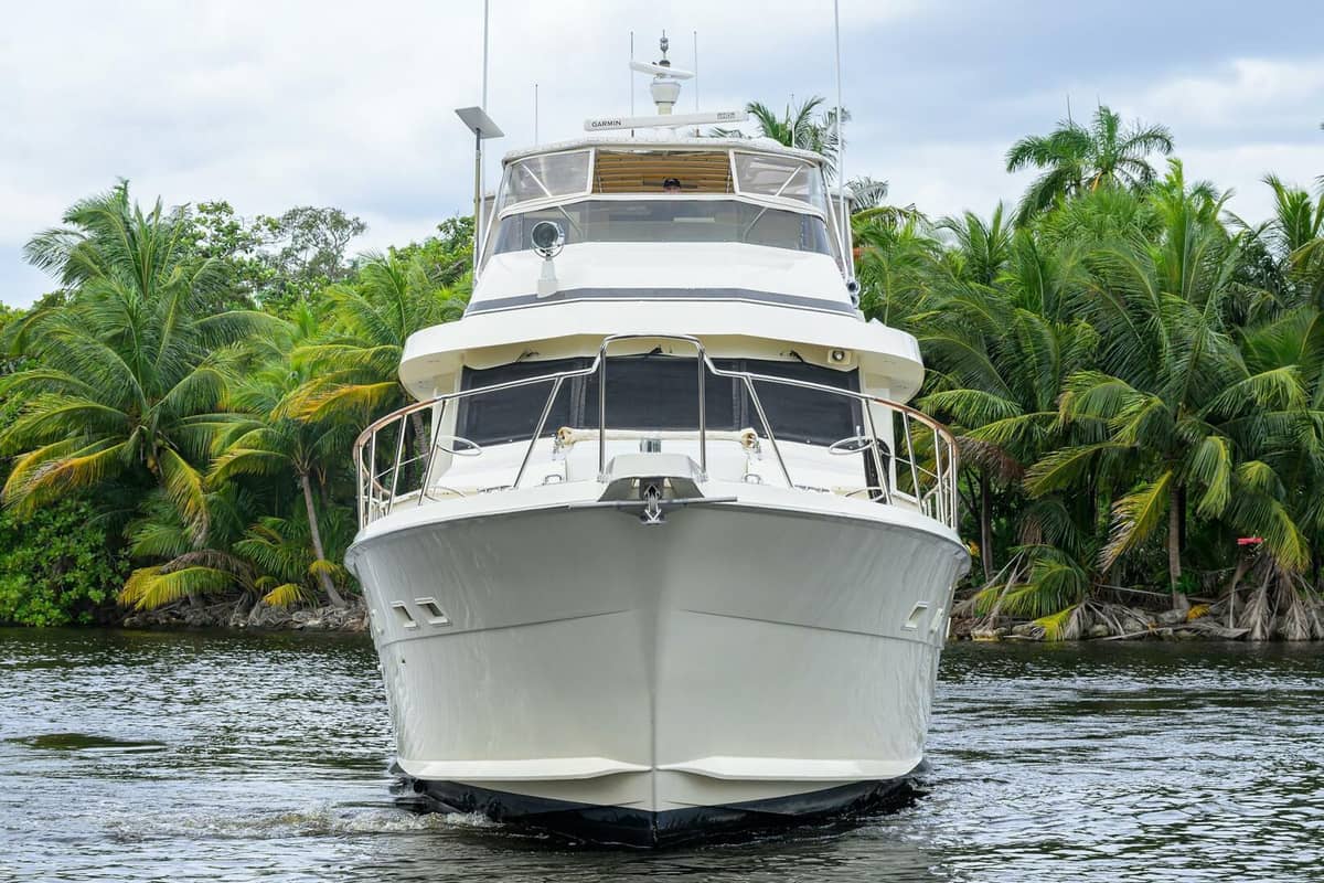 1991 Hatteras 78 Cockpit Motor Yacht "FOREVER YOUNG" photo 6