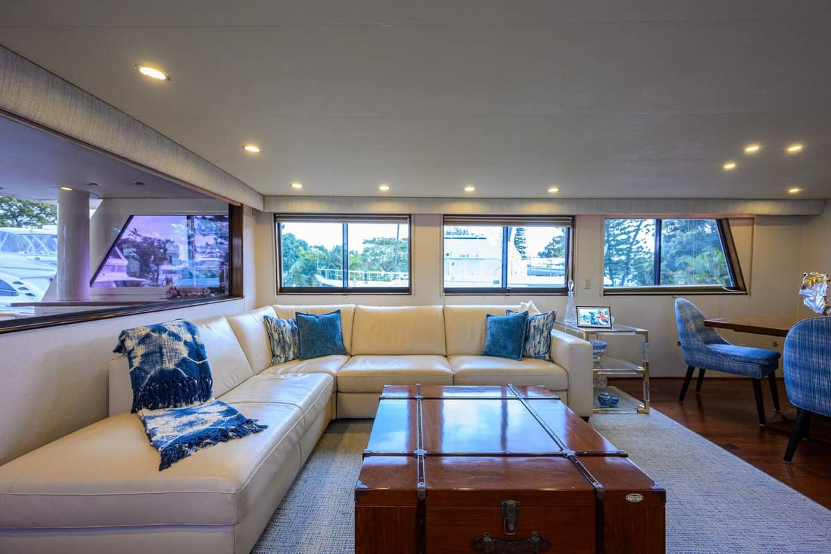 1991 Hatteras 78 Cockpit Motor Yacht "FOREVER YOUNG" photo 43