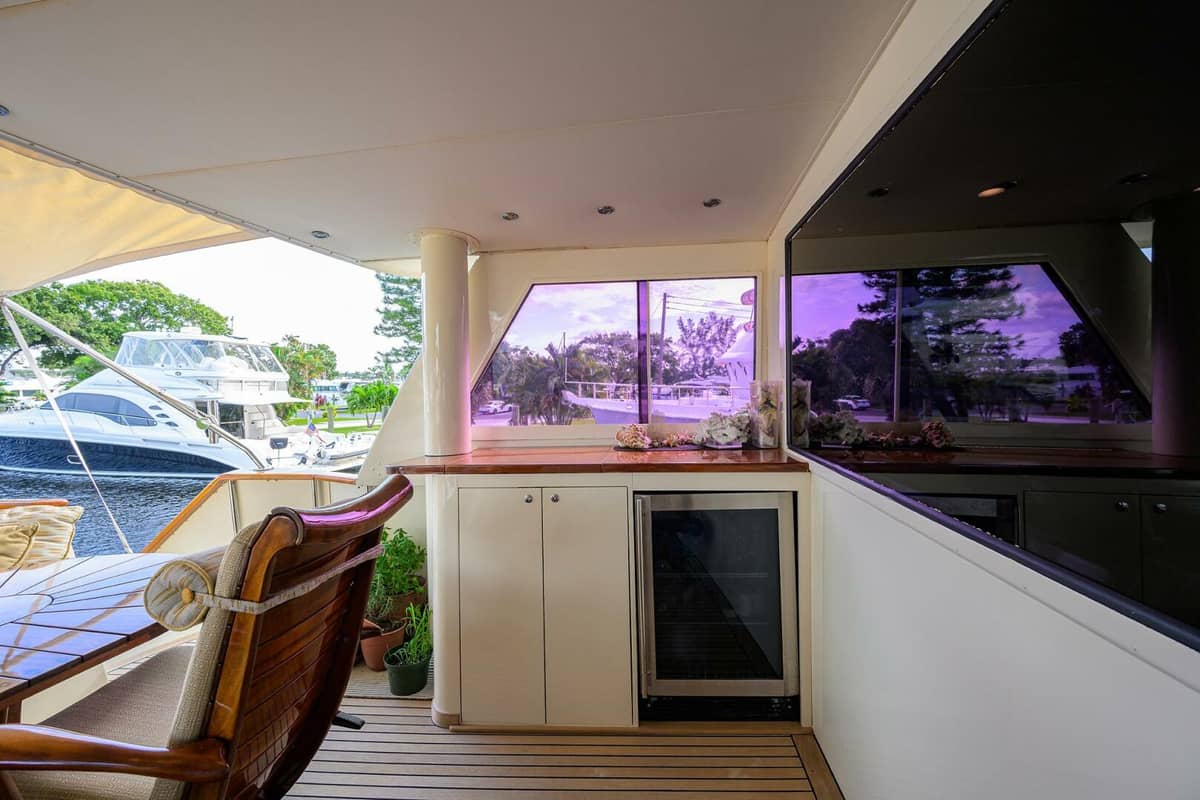 1991 Hatteras 78 Cockpit Motor Yacht "FOREVER YOUNG" photo 55
