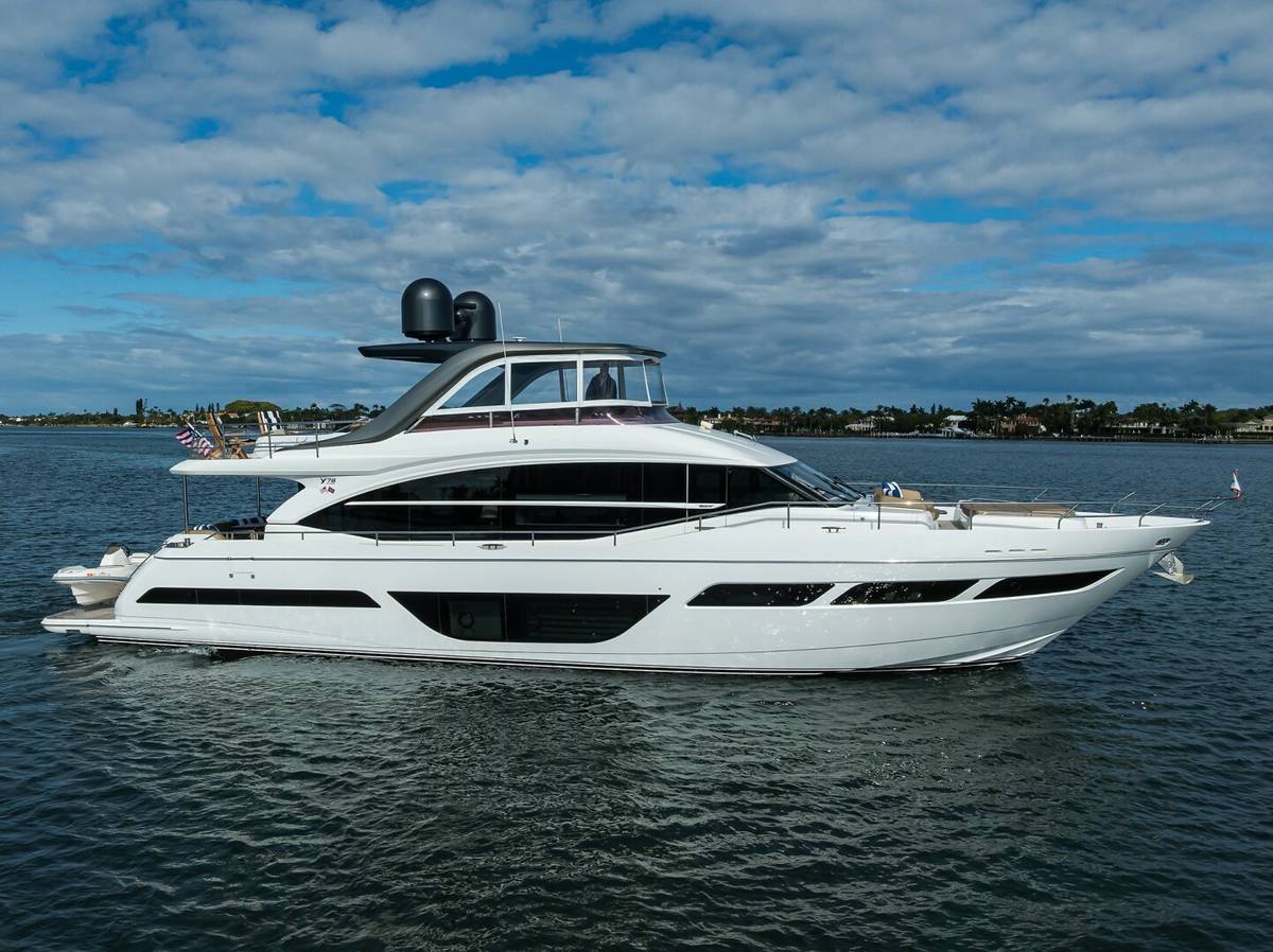 2021 Princess Y78 "Janie II" photo