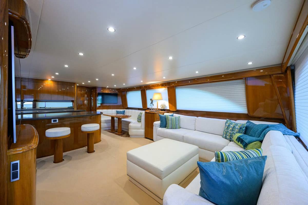 2014 Viking 76 Enclosed Bridge "OSH-IT" photo 7