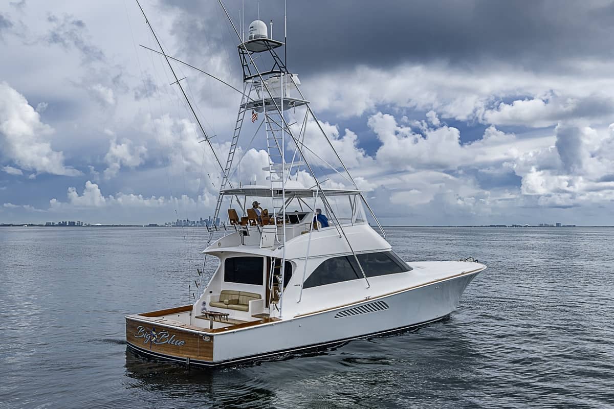 2007 Viking 64 Convertible "BIG BLUE" photo 3