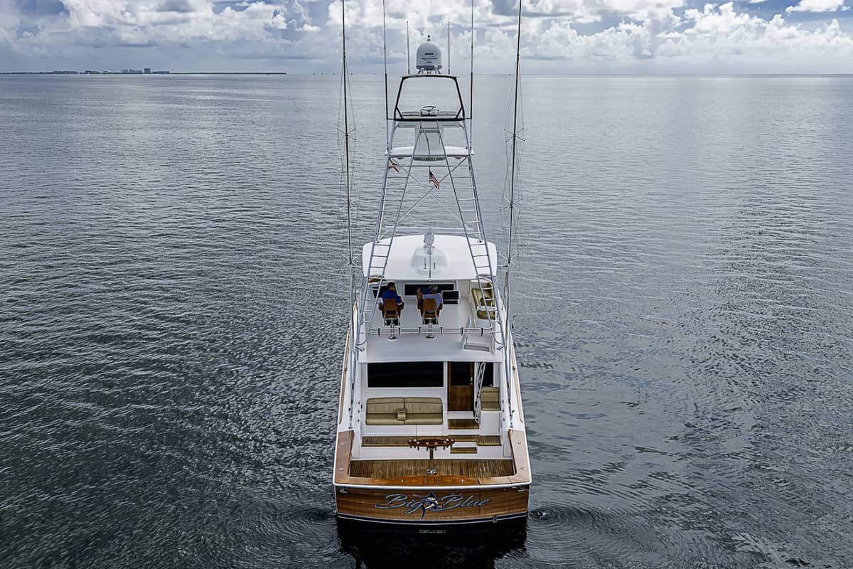 2007 Viking 64 Convertible "BIG BLUE" photo 6