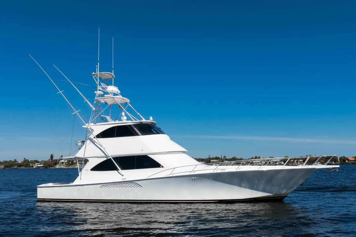 2009 Viking 64 Enclosed Bridge w/ Tower "High Life" photo