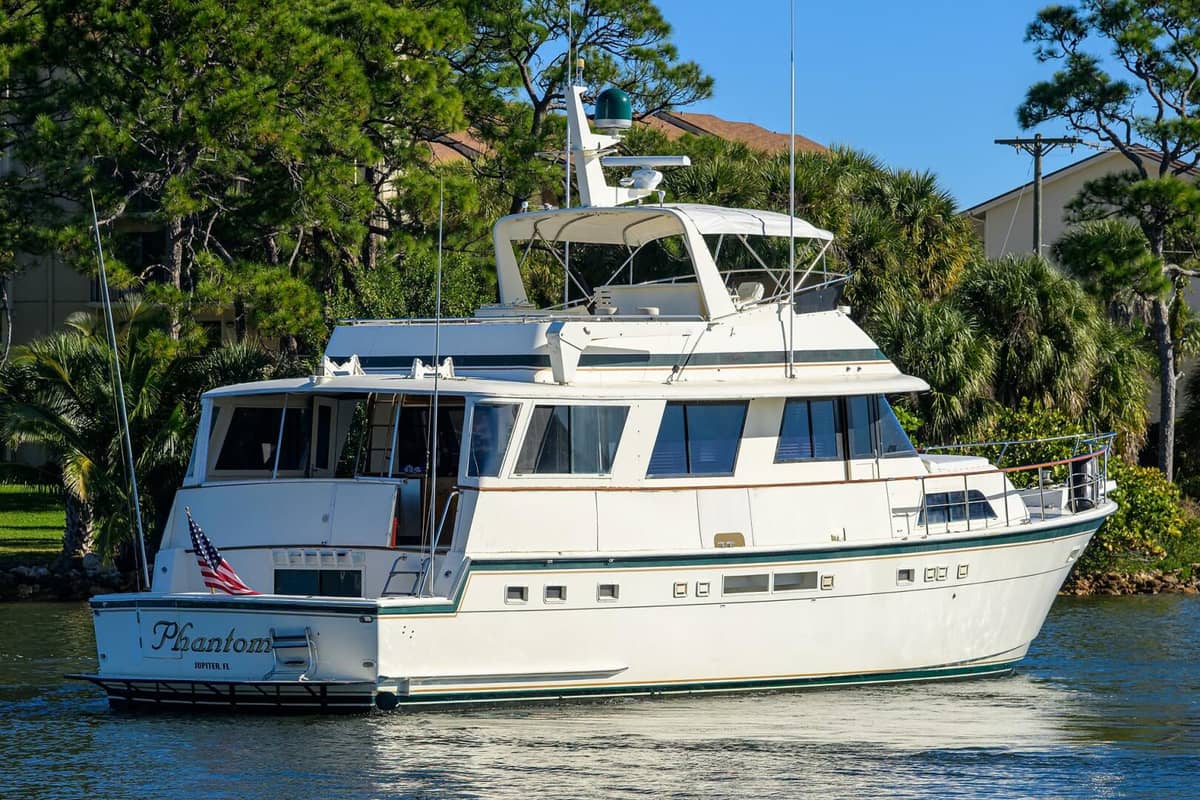 1987 Hatteras 63 Motor Yacht "Phantom" photo 65