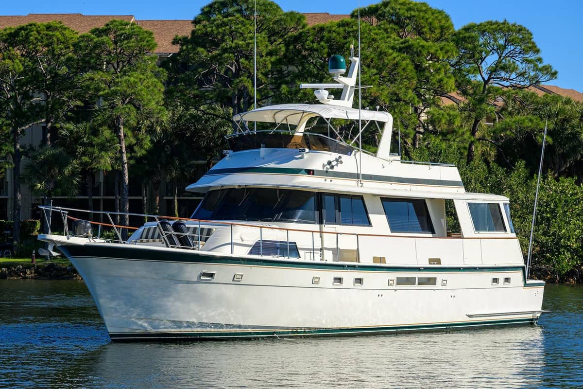 1987 Hatteras 63 Motor Yacht "Phantom" photo 62