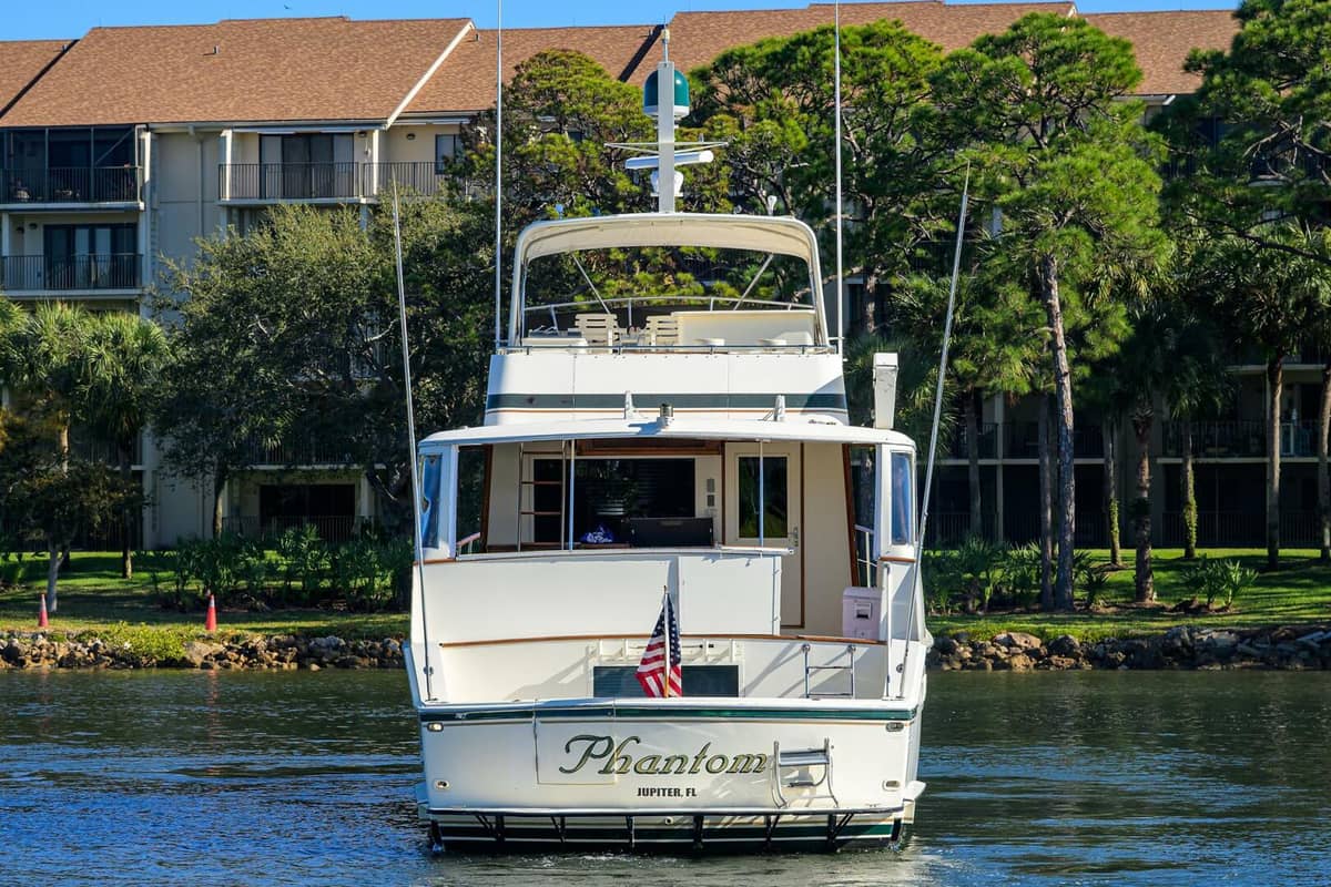 1987 Hatteras 63 Motor Yacht "Phantom" photo 64