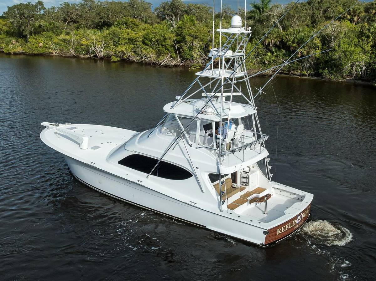 2013 Hatteras GT63 "Reelin N Dealin" photo 58