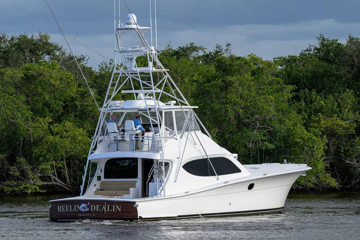 2013 Hatteras GT63 "Reelin N Dealin" photo 55