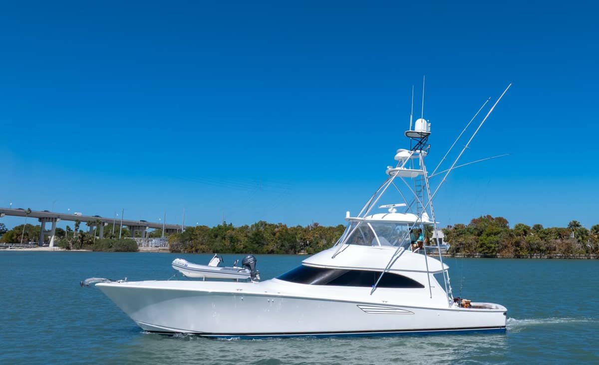 2019 Viking 62 Convertible "On the Edge III" photo