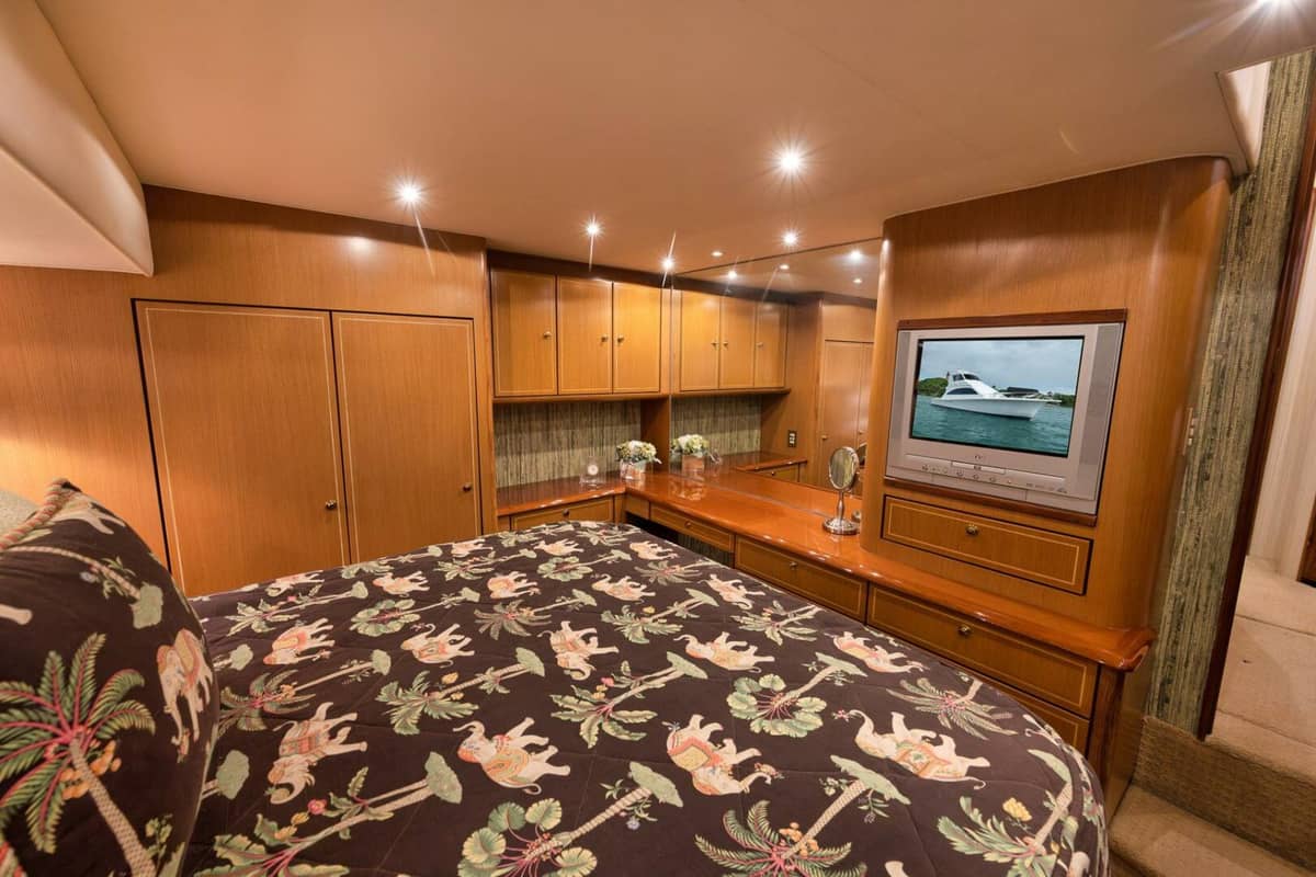 2004 Ocean Yachts 57 Enclosed Bridge Convertible "Positive Attitude" photo 10