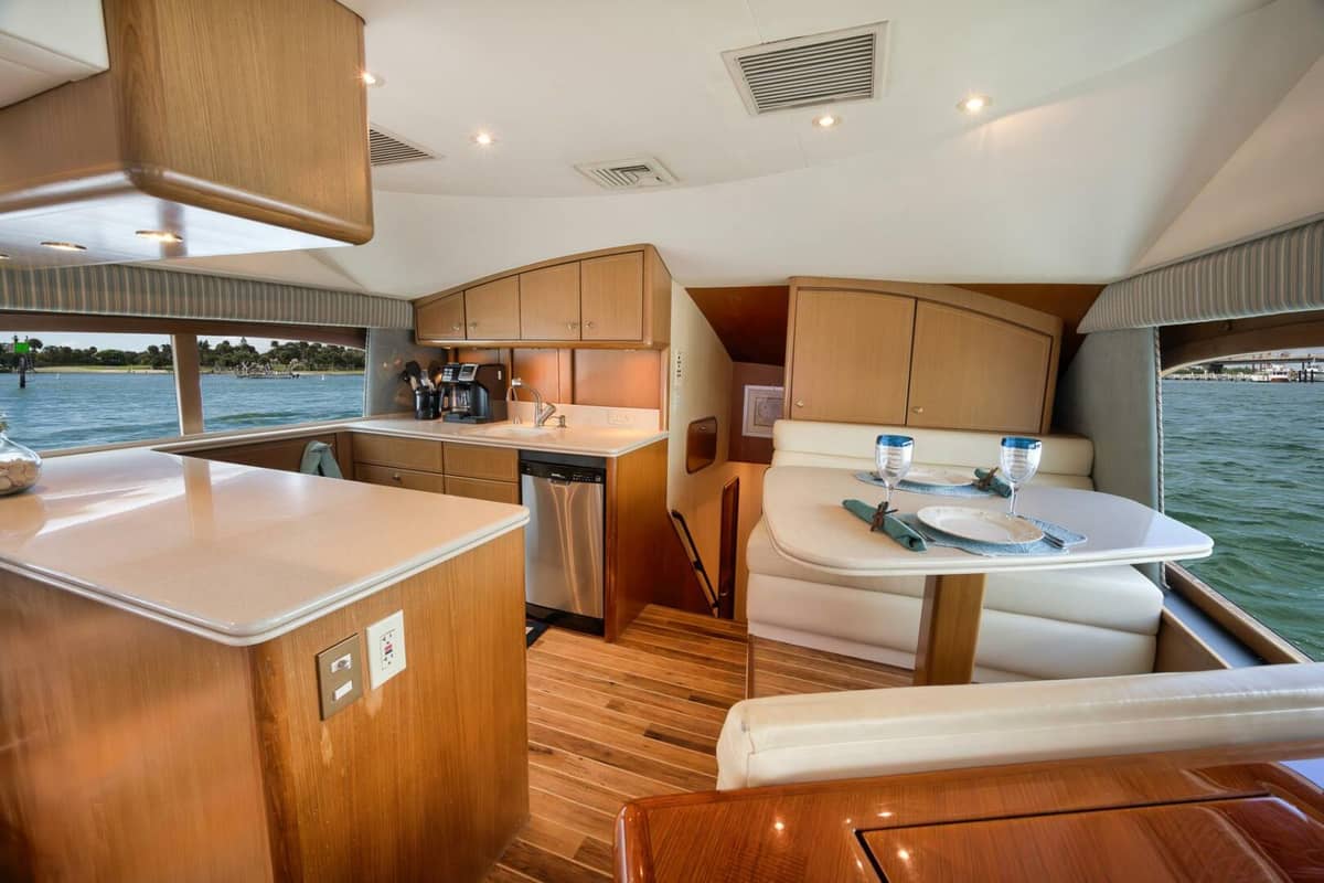 2004 Ocean Yachts 57 Enclosed Bridge Convertible "Positive Attitude" photo 5