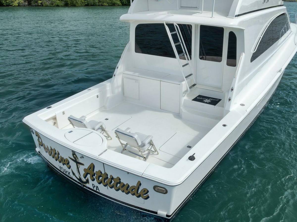 2004 Ocean Yachts 57 Enclosed Bridge Convertible "Positive Attitude" photo 37