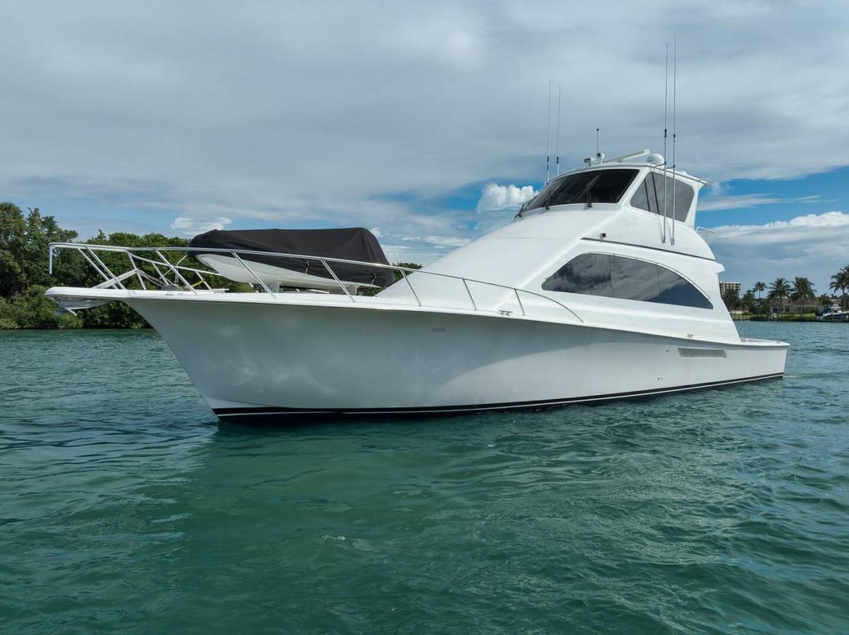 2004 Ocean Yachts 57 Enclosed Bridge Convertible "Positive Attitude" photo 33