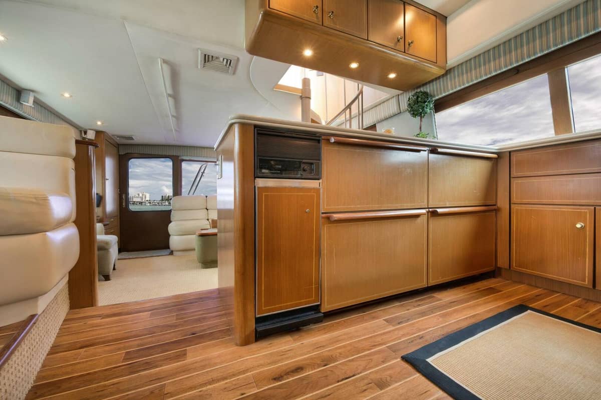 2004 Ocean Yachts 57 Enclosed Bridge Convertible "Positive Attitude" photo 7