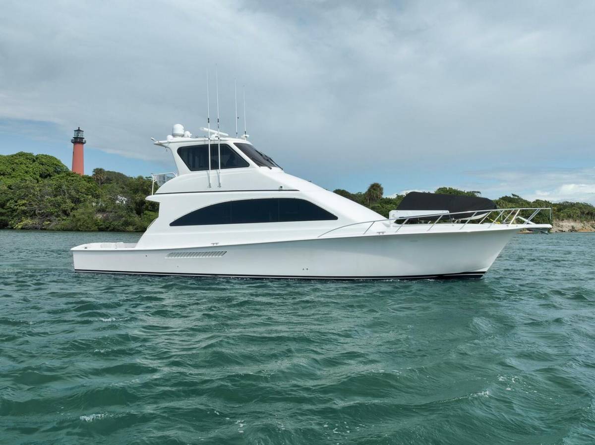 2004 Ocean Yachts 57 Enclosed Bridge Convertible "Positive Attitude" photo 35