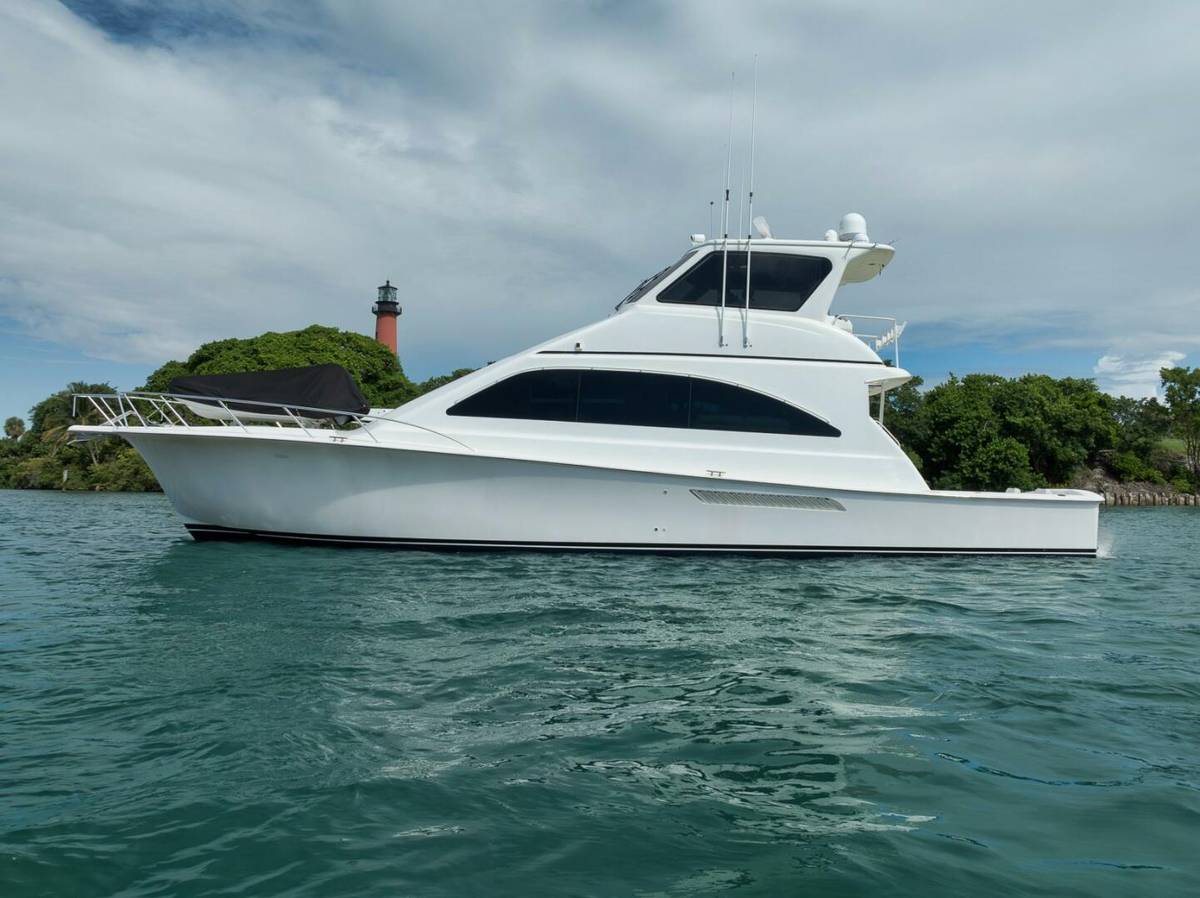 2004 Ocean Yachts 57 Enclosed Bridge Convertible "Positive Attitude" photo 34