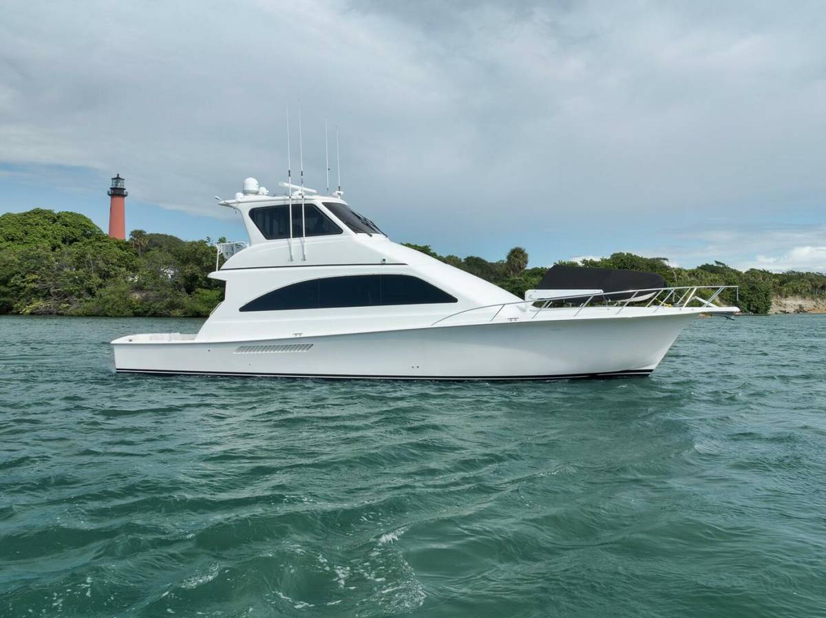 2004 Ocean Yachts 57 Enclosed Bridge Convertible "Positive Attitude" photo