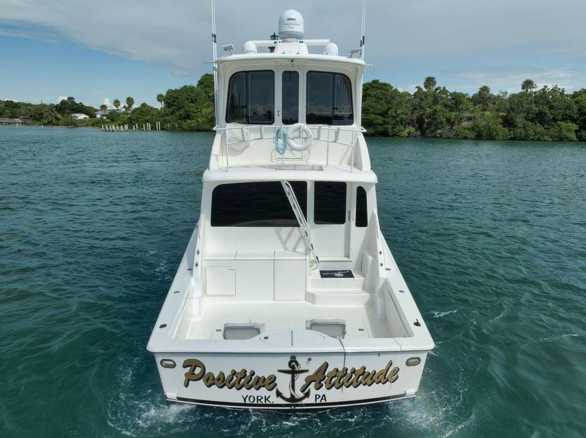 2004 Ocean Yachts 57 Enclosed Bridge Convertible "Positive Attitude" photo 38