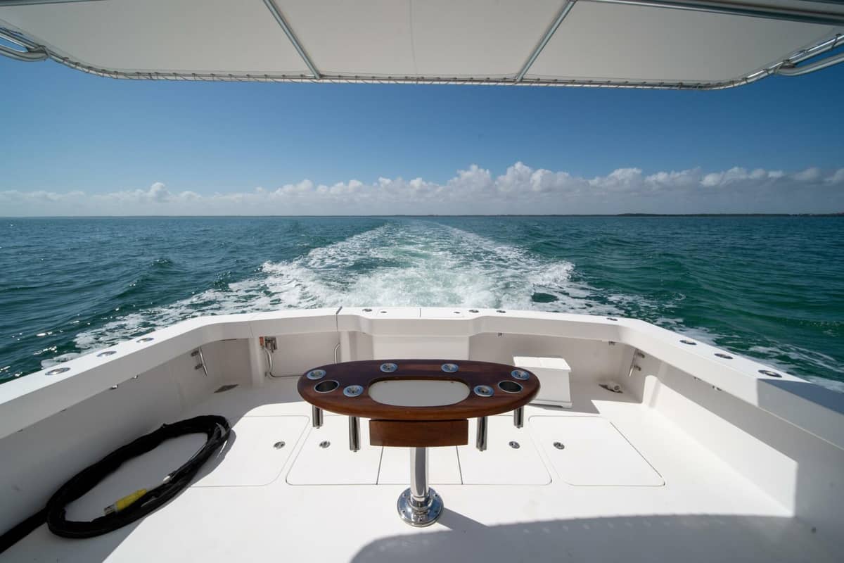 2006 Viking 52 Convertible "WHITE PEARL" photo 3