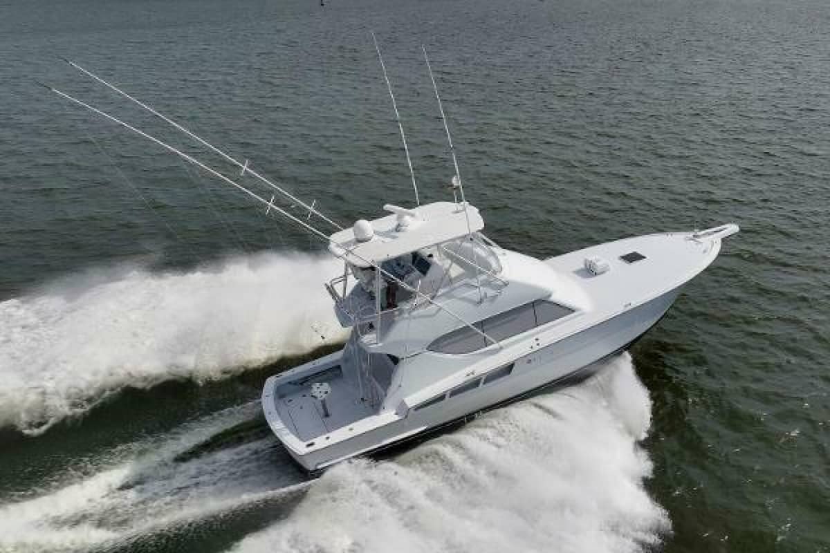 2002 Hatteras 50 Convertible "Tide Up II" photo 38