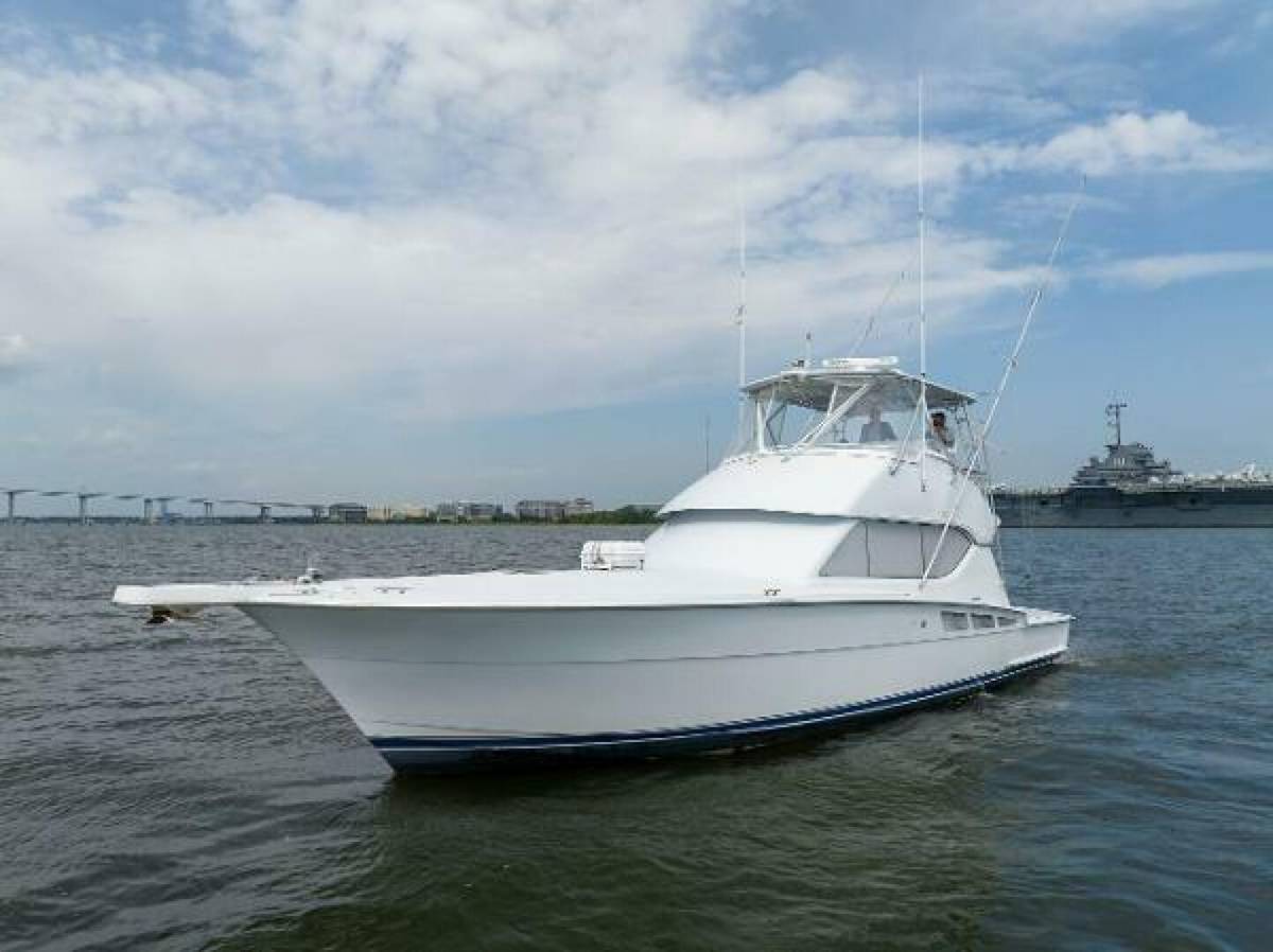 2002 Hatteras 50 Convertible "Tide Up II" photo 3