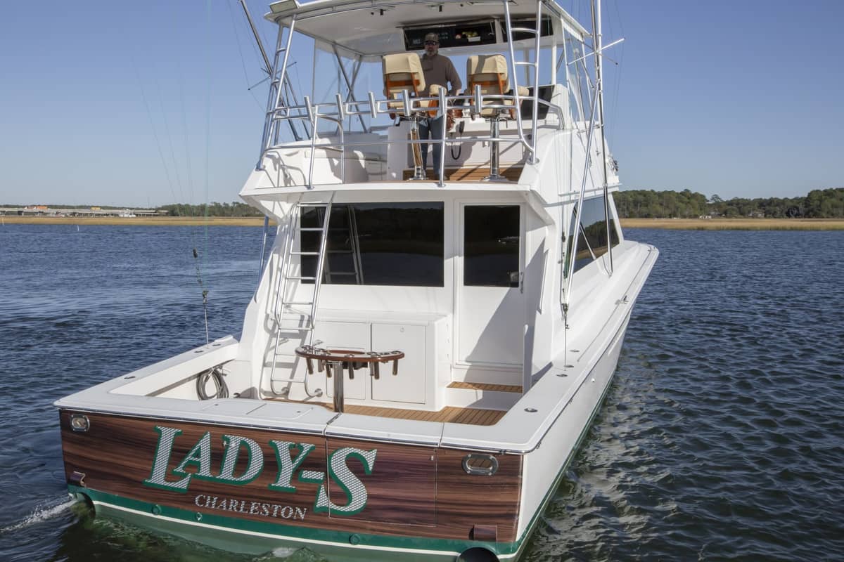2001 Viking 50 Convertible "Lady S" photo 2
