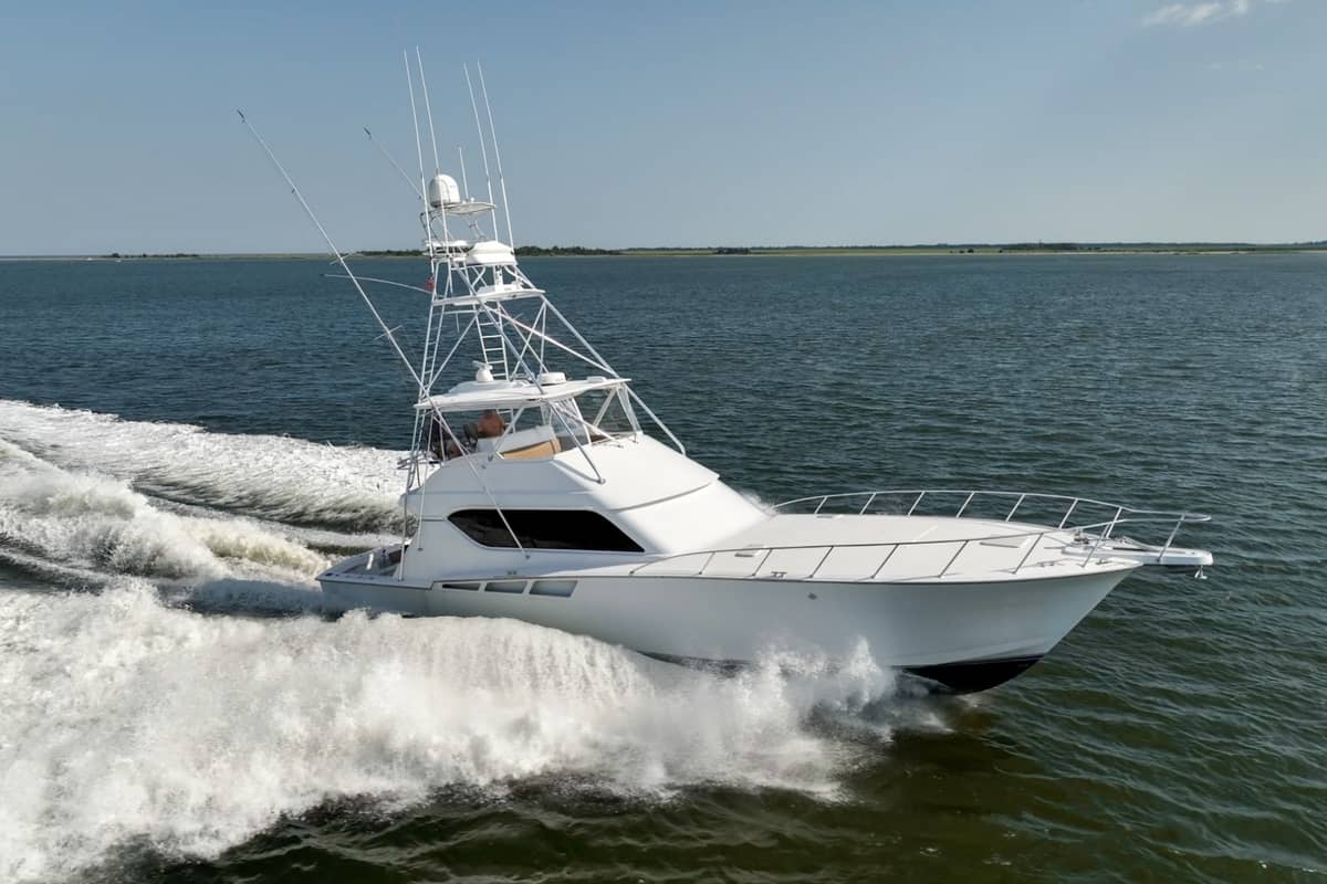 2002 Hatteras 60 Convertible "Reel Hook Up" photo 89