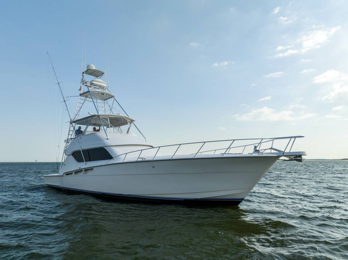 2002 Hatteras 60 Convertible "Reel Hook Up" photo 72