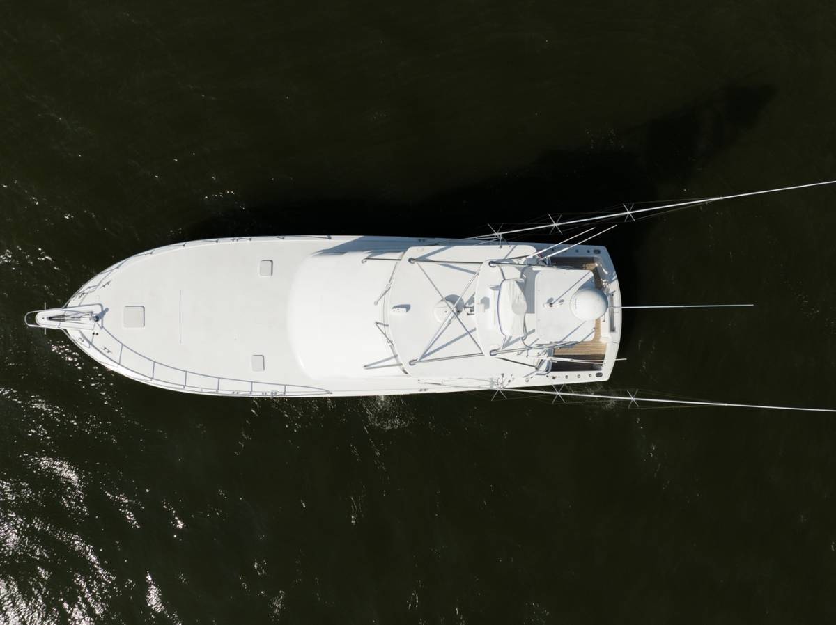 2002 Hatteras 60 Convertible "Reel Hook Up" photo 87