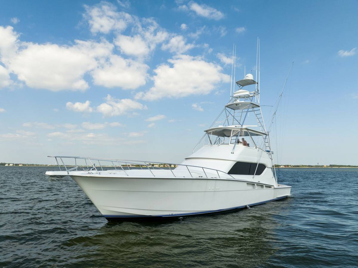 2002 Hatteras 60 Convertible "Reel Hook Up" photo 70