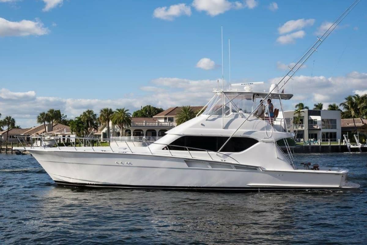 2000 Hatteras 60 Convertible "SALT RUSH" photo