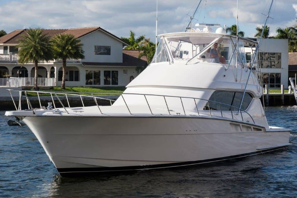 2000 Hatteras 60 Convertible "SALT RUSH" photo 3