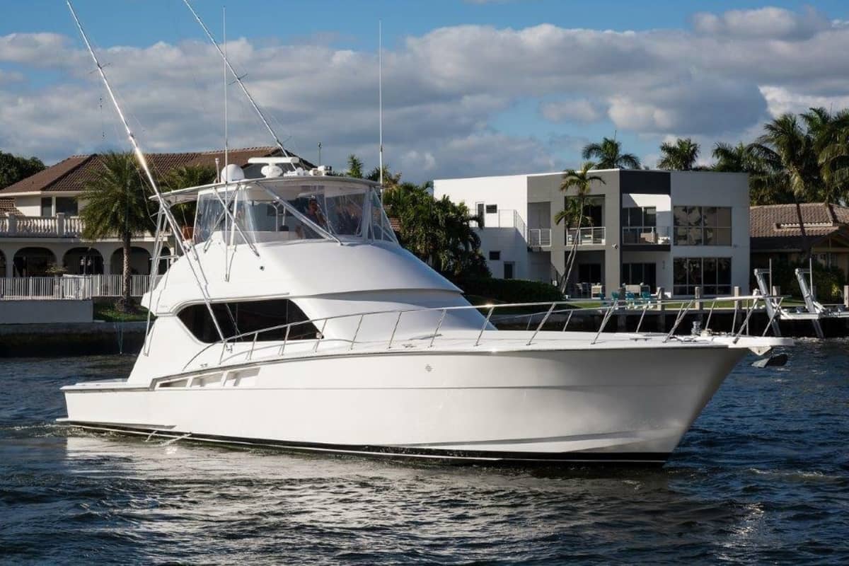 2000 Hatteras 60 Convertible "SALT RUSH" photo 2