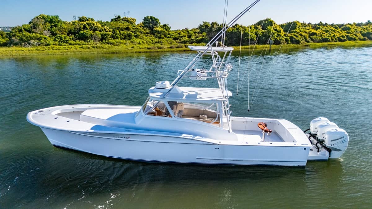 2020 Custom Carolina Harrison Boatworks "FLYING LOW" photo